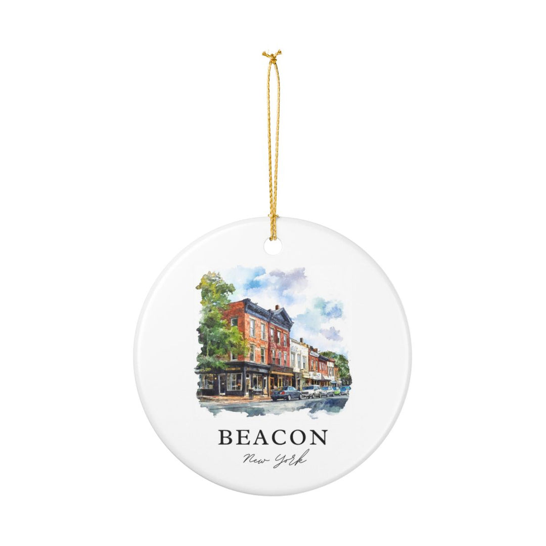 Beacon New York USA Ornament: Unique Beacon Souvenir, Beacon New York Xmas Decor, and Authentic Beacon Gift