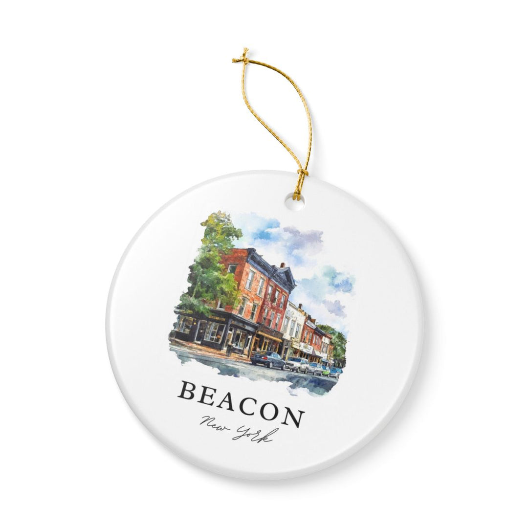Beacon New York USA Ornament: Unique Beacon Souvenir, Beacon New York Xmas Decor, and Authentic Beacon Gift
