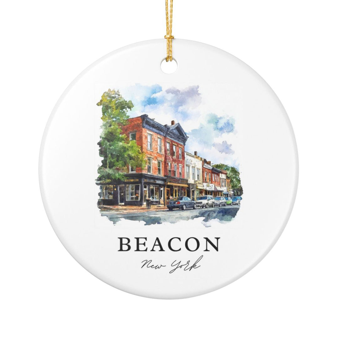 Beacon New York USA Ornament: Unique Beacon Souvenir, Beacon New York Xmas Decor, and Authentic Beacon Gift