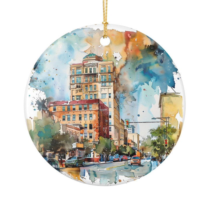 Beaumont Texas Ornament: Unique Beaumont Texas Souvenir, Beaumont Texas Xmas Decor, and Authentic Beaumont Texas Gift