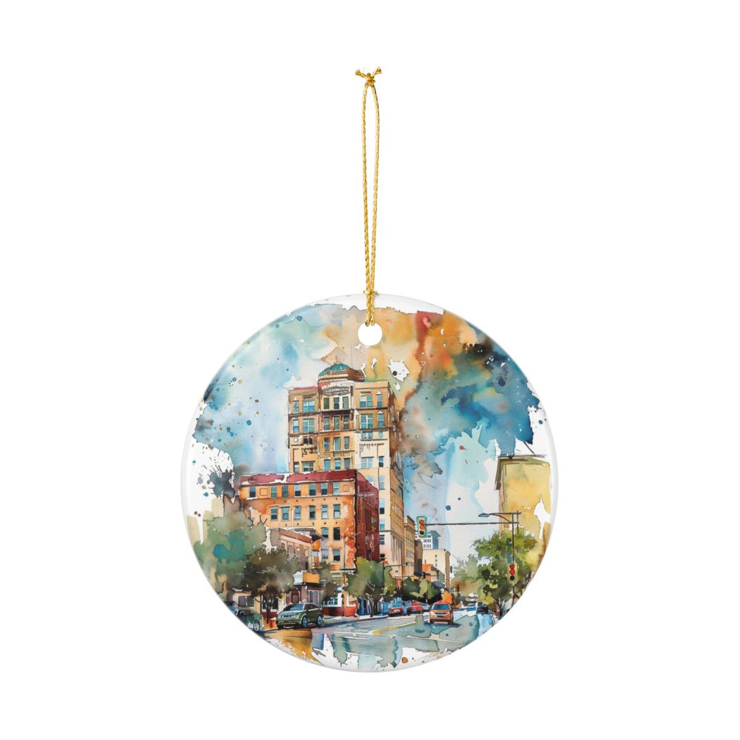 Beaumont Texas Ornament: Unique Beaumont Texas Souvenir, Beaumont Texas Xmas Decor, and Authentic Beaumont Texas Gift