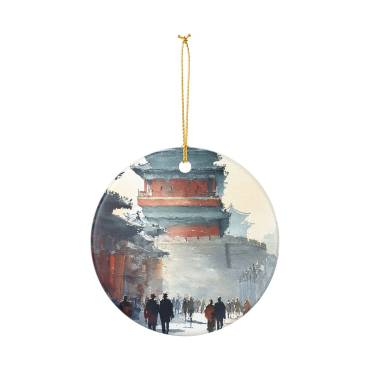 Beijing China Ornament: Unique Beijing Souvenir, Beijing China Xmas Decor, and Authentic Beijing Gift
