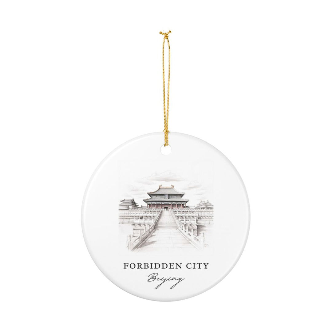 Beijing China Ornament: Unique Beijing Souvenir, Beijing China Xmas Decor, and Authentic Beijing Gift