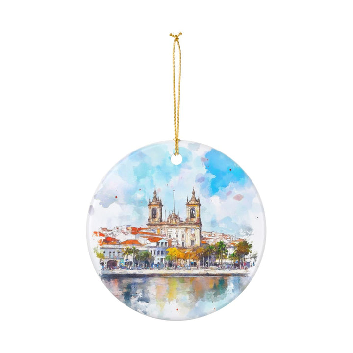 Belém Brazil Ornament: Unique Belém Souvenir, Belém Brazil Xmas Decor, and Authentic Belém Gift