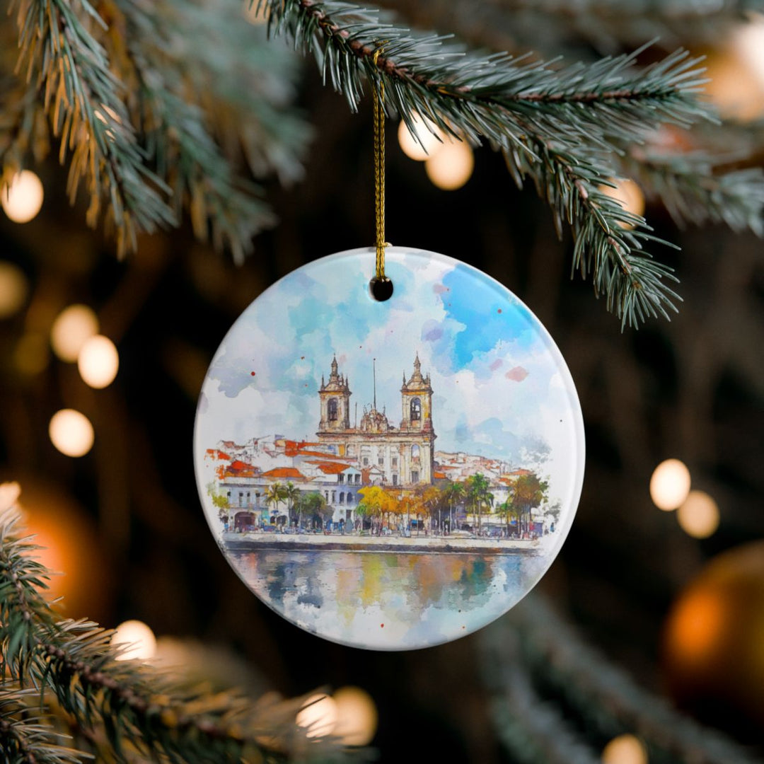 Belém Brazil Ornament: Unique Belém Souvenir, Belém Brazil Xmas Decor, and Authentic Belém Gift
