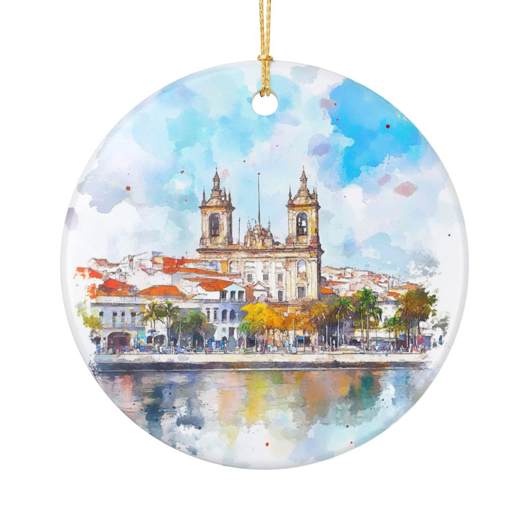 Belém Brazil Ornament: Unique Belém Souvenir, Belém Brazil Xmas Decor, and Authentic Belém Gift