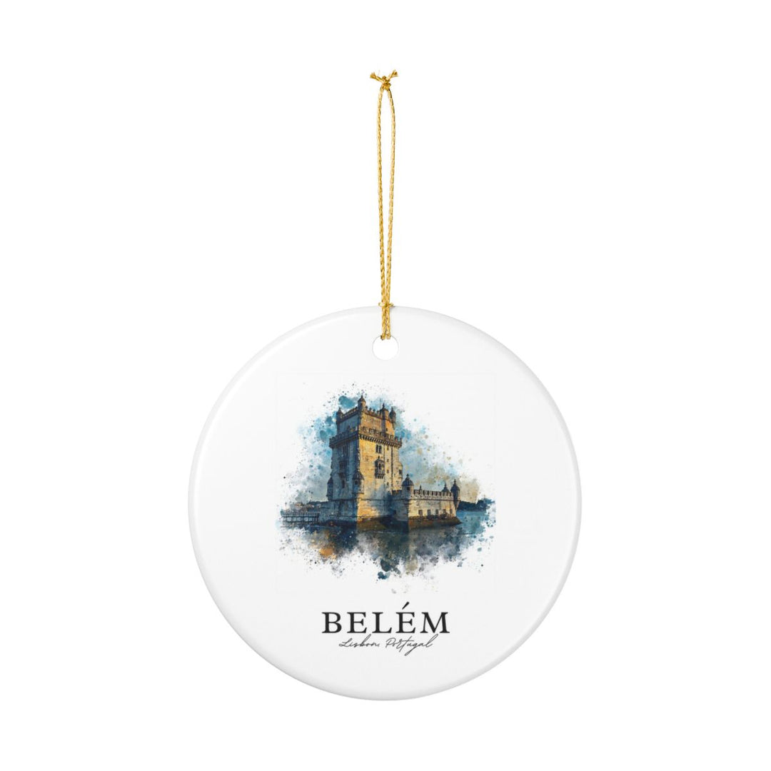 Belem Portugal Ornament: Unique Belem Souvenir, Belem Portugal Xmas Decor, and Authentic Belem Gift