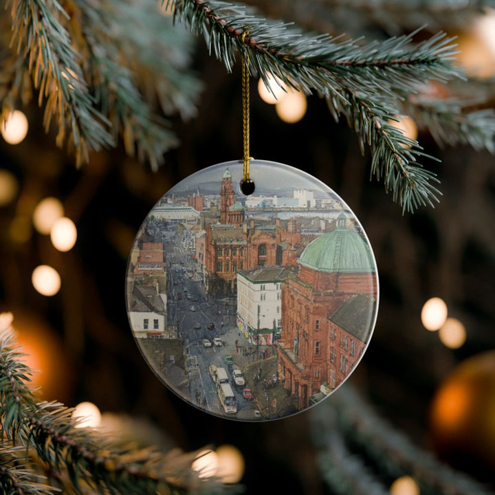 Belfast Northern Ireland Ornament: Unique Belfast Souvenir, Belfast Northern Ireland Xmas Decor, and Authentic Belfast Gift