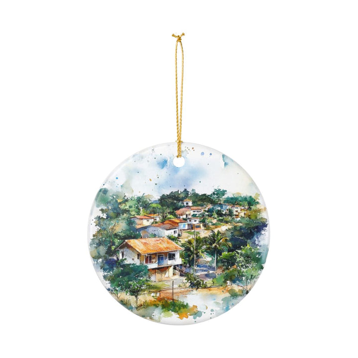 Bella Vista Paraguay Ornament: Unique Bella Vista Paraguay Souvenir, Bella Vista Paraguay Xmas Decor, and Authentic Bella Vista Paraguay Gift