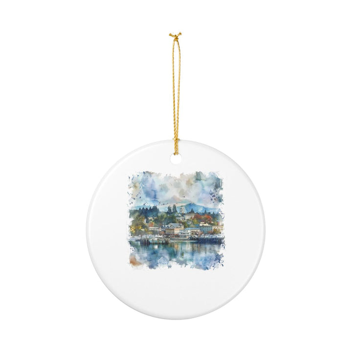 Bellingham Washington Ornament: Unique Bellingham Souvenir, Bellingham Washington Xmas Decor, and Authentic Bellingham Gift