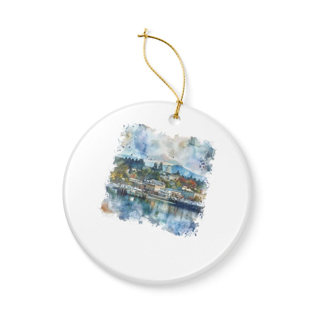 Bellingham Washington Ornament: Unique Bellingham Souvenir, Bellingham Washington Xmas Decor, and Authentic Bellingham Gift