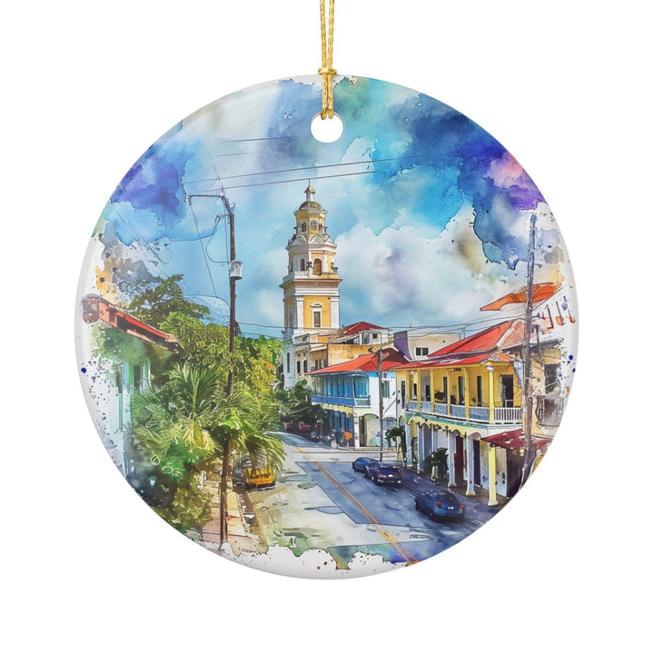 Belmopan Belize Ornament: Unique Belmopan Belize Souvenir, Belmopan Belize Xmas Decor, and Authentic Belmopan Belize Gift