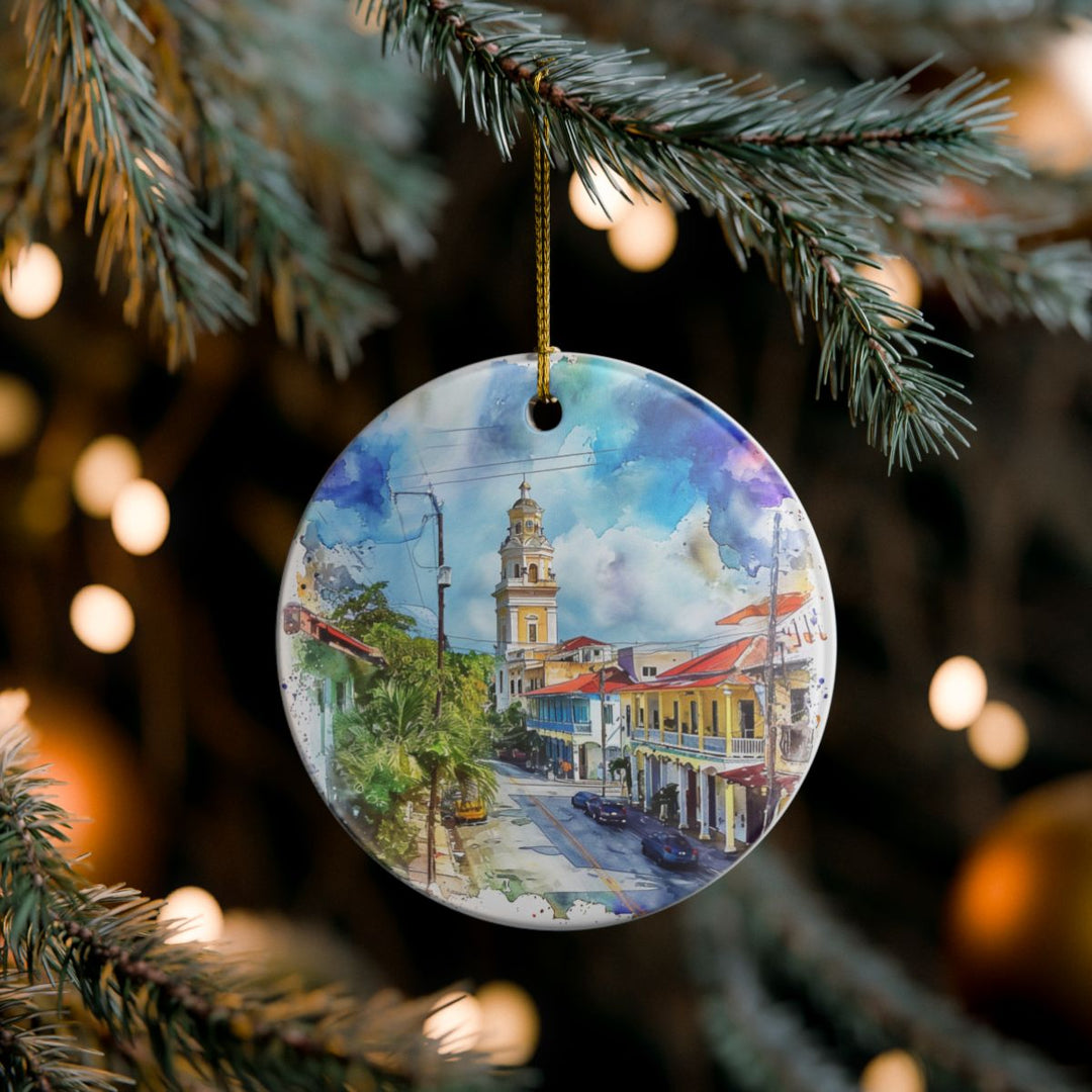 Belmopan Belize Ornament: Unique Belmopan Belize Souvenir, Belmopan Belize Xmas Decor, and Authentic Belmopan Belize Gift