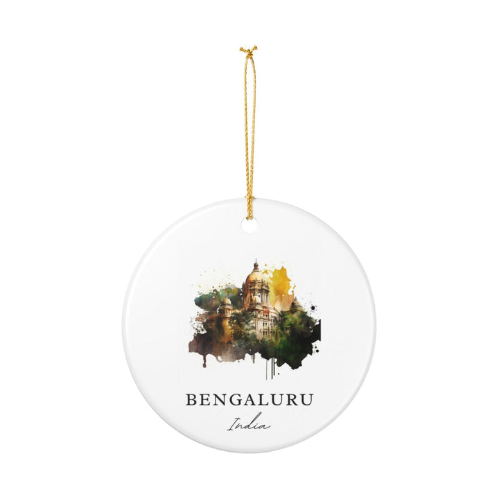 Bengaluru India Ornament: Unique Bengaluru Souvenir, Bengaluru India Xmas Decor, and Authentic Bengaluru Gift