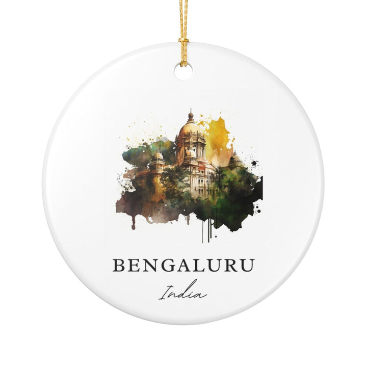 Bengaluru India Ornament: Unique Bengaluru Souvenir, Bengaluru India Xmas Decor, and Authentic Bengaluru Gift