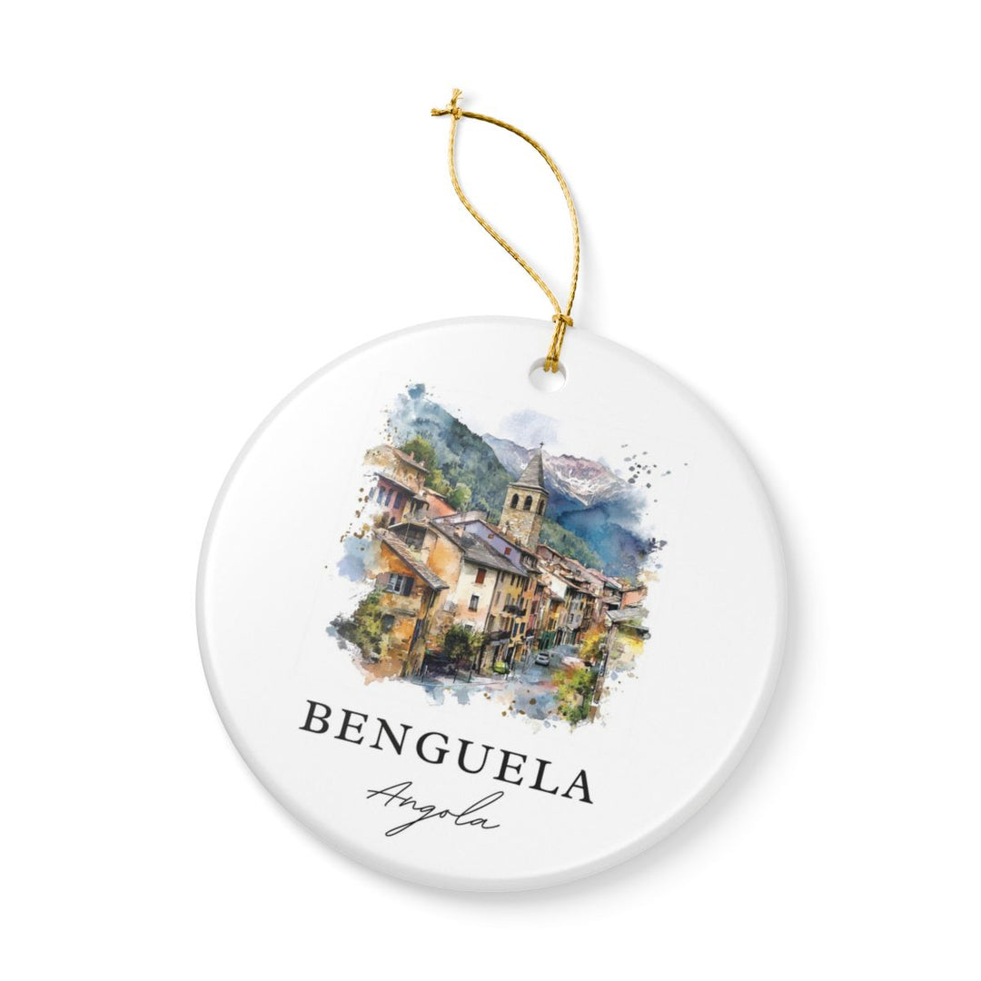 Benguela Andorra Ornament: Unique Benguela Souvenir, Benguela Andorra Xmas Decor, and Authentic Benguela Gift