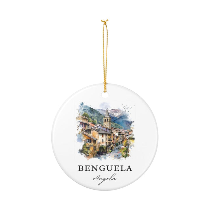 Benguela Andorra Ornament: Unique Benguela Souvenir, Benguela Andorra Xmas Decor, and Authentic Benguela Gift