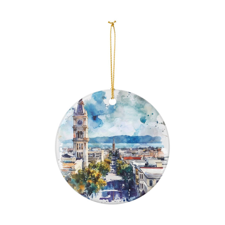 Berkeley California Ornament: Unique Berkeley Souvenir, Berkeley California Xmas Decor, and Authentic Berkeley Gift