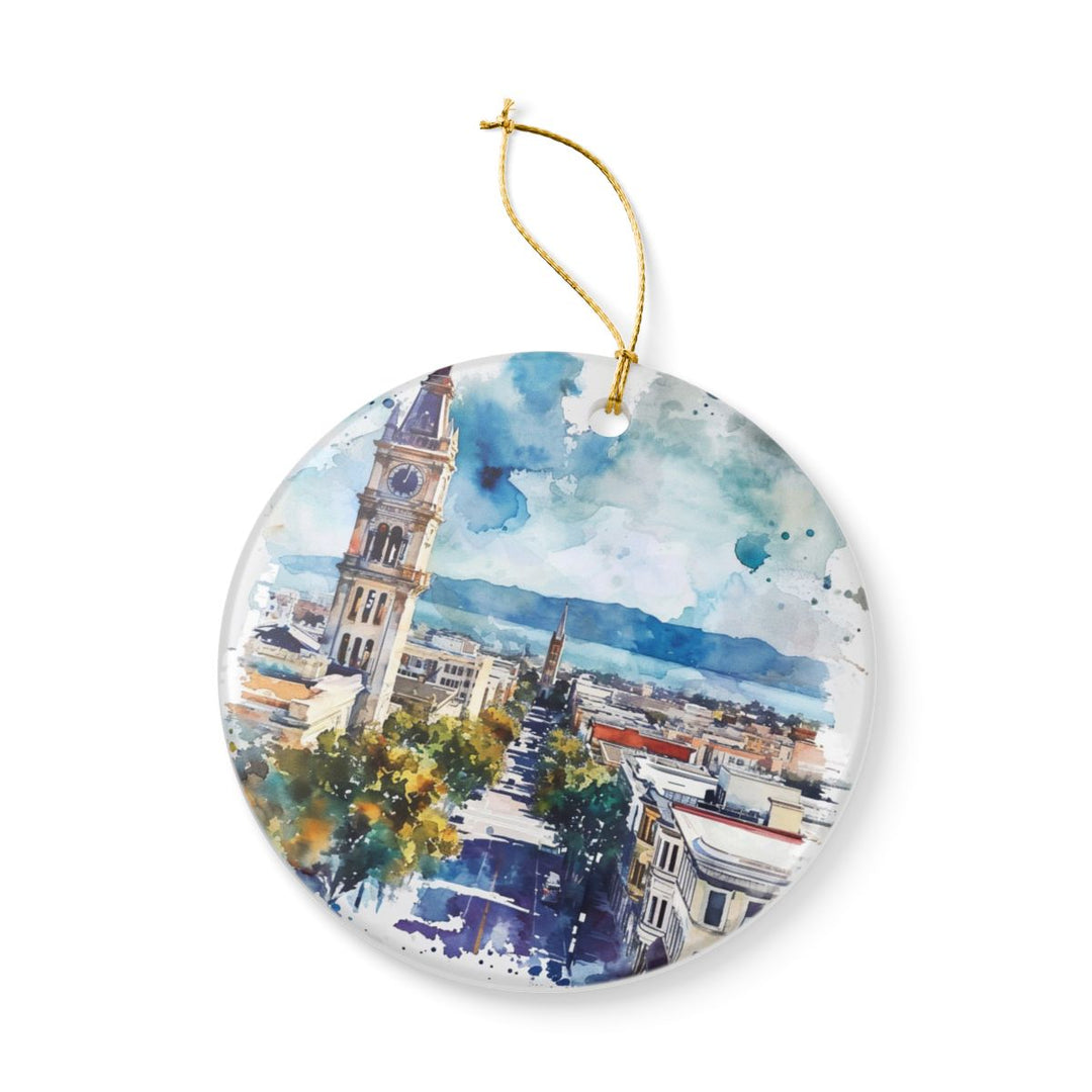 Berkeley California Ornament: Unique Berkeley Souvenir, Berkeley California Xmas Decor, and Authentic Berkeley Gift