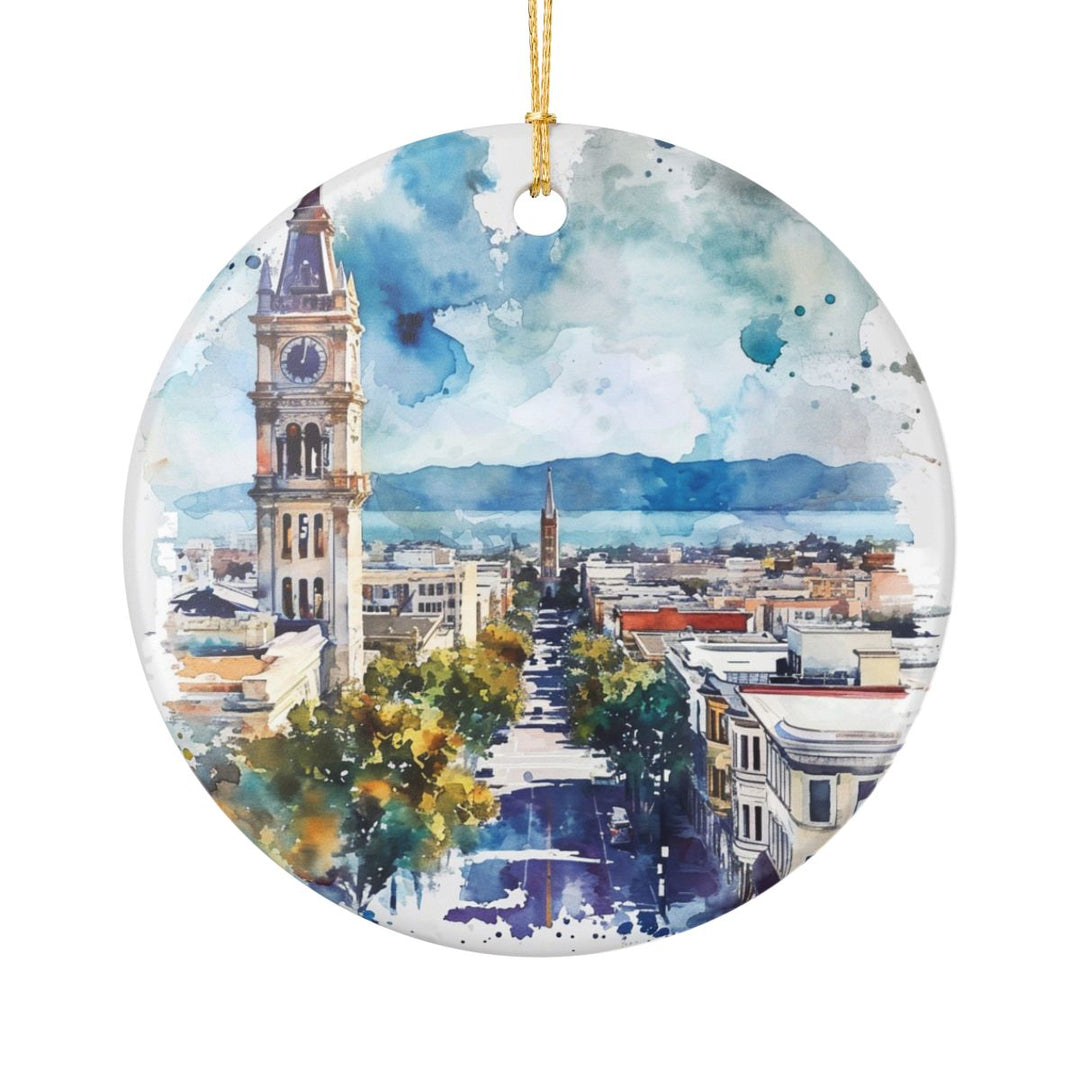 Berkeley California Ornament: Unique Berkeley Souvenir, Berkeley California Xmas Decor, and Authentic Berkeley Gift