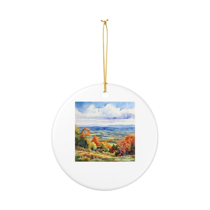 Berkshires Massachusetts Ornament: Unique Berkshires Souvenir, Berkshires Massachusetts Xmas Decor, and Authentic Berkshires Gift