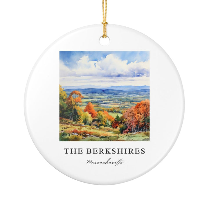 Berkshires Massachusetts Ornament | Christmas Travel Souvenir Gift