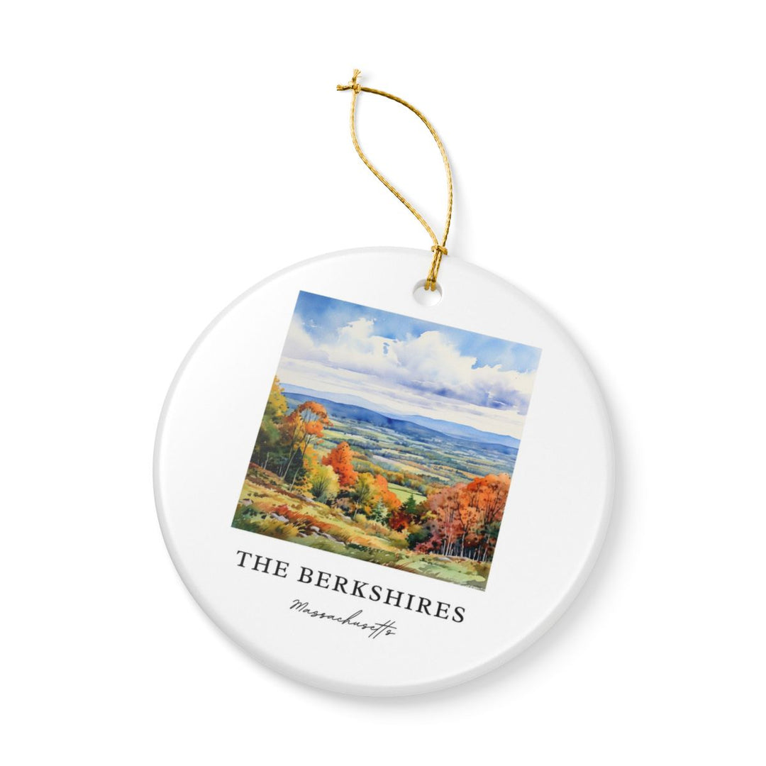 Berkshires Massachusetts Ornament | Christmas Travel Souvenir Gift