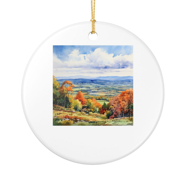 Berkshires Massachusetts Ornament: Unique Berkshires Souvenir, Berkshires Massachusetts Xmas Decor, and Authentic Berkshires Gift