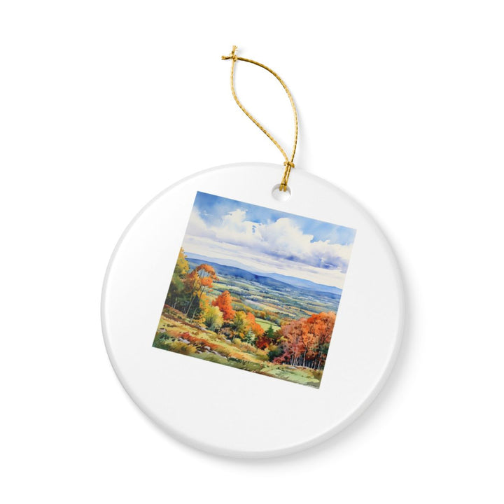 Berkshires Massachusetts Ornament: Unique Berkshires Souvenir, Berkshires Massachusetts Xmas Decor, and Authentic Berkshires Gift