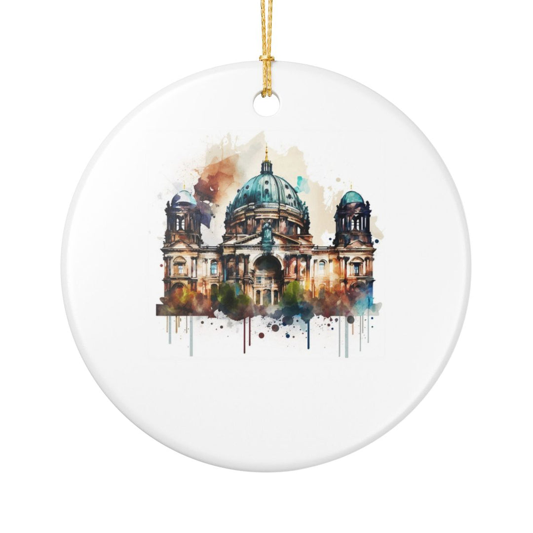 Berlin Germany Ornament: Unique Berlin Souvenir, Berlin Germany Xmas Decor, and Authentic Berlin Gift