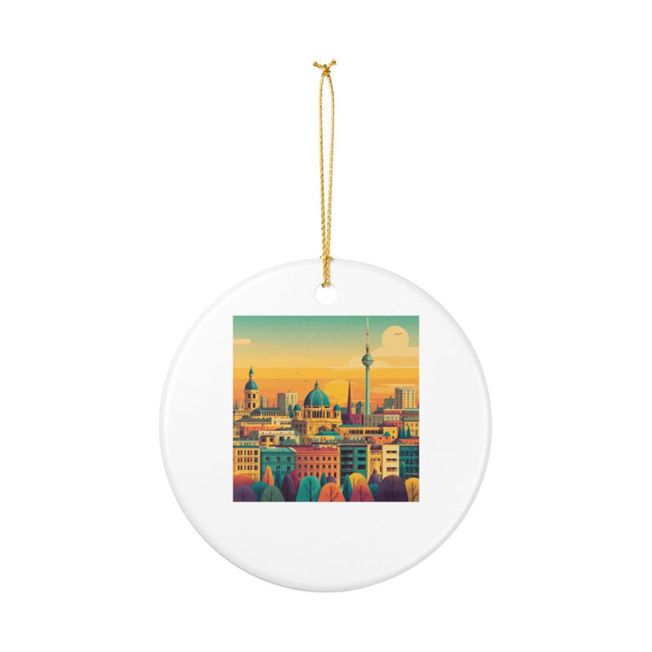 Berlin Germany Ornament: Unique Berlin Souvenir, Berlin Germany Xmas Decor, and Authentic Berlin Gift