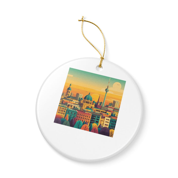 Berlin Germany Ornament: Unique Berlin Souvenir, Berlin Germany Xmas Decor, and Authentic Berlin Gift