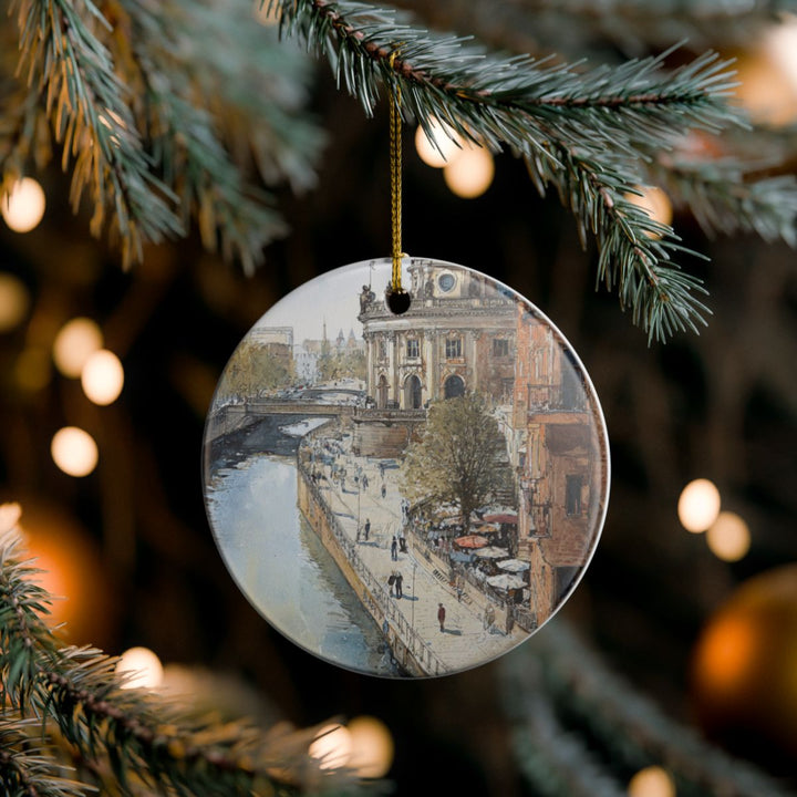 Berlin Germany Ornament: Unique Berlin Souvenir, Berlin Germany Xmas Decor, and Authentic Berlin Gift