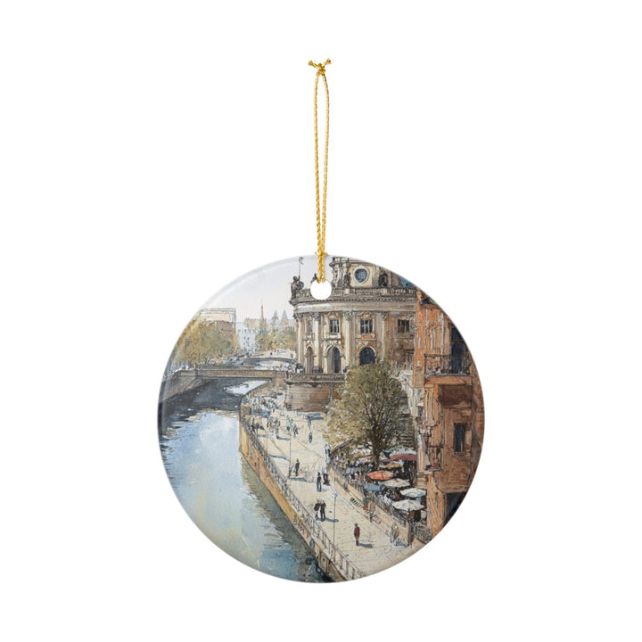 Berlin Germany Ornament: Unique Berlin Souvenir, Berlin Germany Xmas Decor, and Authentic Berlin Gift