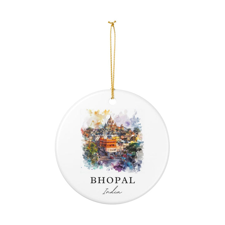 Bhopal Ornament: Unique Bhopal Souvenir, Bhopal Xmas Decor, and Authentic Bhopal Gift