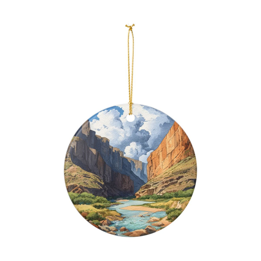 Big Bend National Park Ornament: Unique Big Bend National Park Souvenir, Big Bend National Park Xmas Decor, and Authentic Big Bend National Park Gift