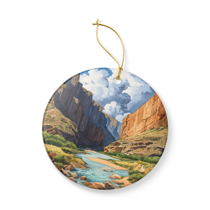 Big Bend National Park Ornament: Unique Big Bend National Park Souvenir, Big Bend National Park Xmas Decor, and Authentic Big Bend National Park Gift