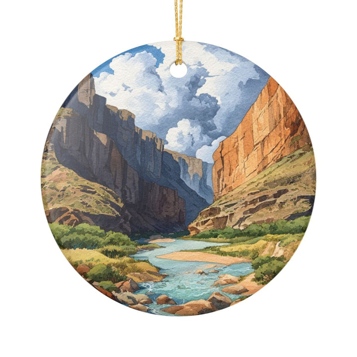 Big Bend National Park Ornament: Unique Big Bend National Park Souvenir, Big Bend National Park Xmas Decor, and Authentic Big Bend National Park Gift