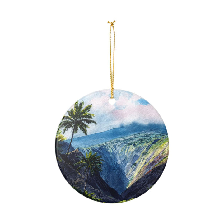Big Island Hawaii Ornament: Unique Big Island Souvenir, Big Island Hawaii Xmas Decor, and Authentic Big Island Gift