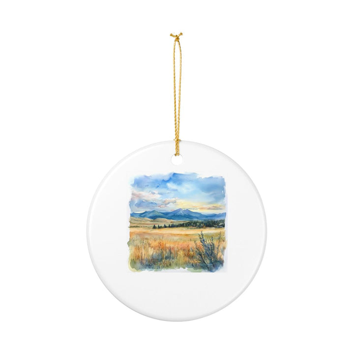 Big Sky Montana Ornament: Unique Big Sky Montana Souvenir, Big Sky Montana Xmas Decor, and Authentic Big Sky Montana Gift
