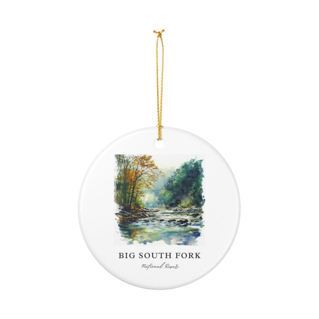 Big South Fork Ornament: Unique Big South Fork Souvenir, Big South Fork Xmas Decor, and Authentic Big South Fork Gift