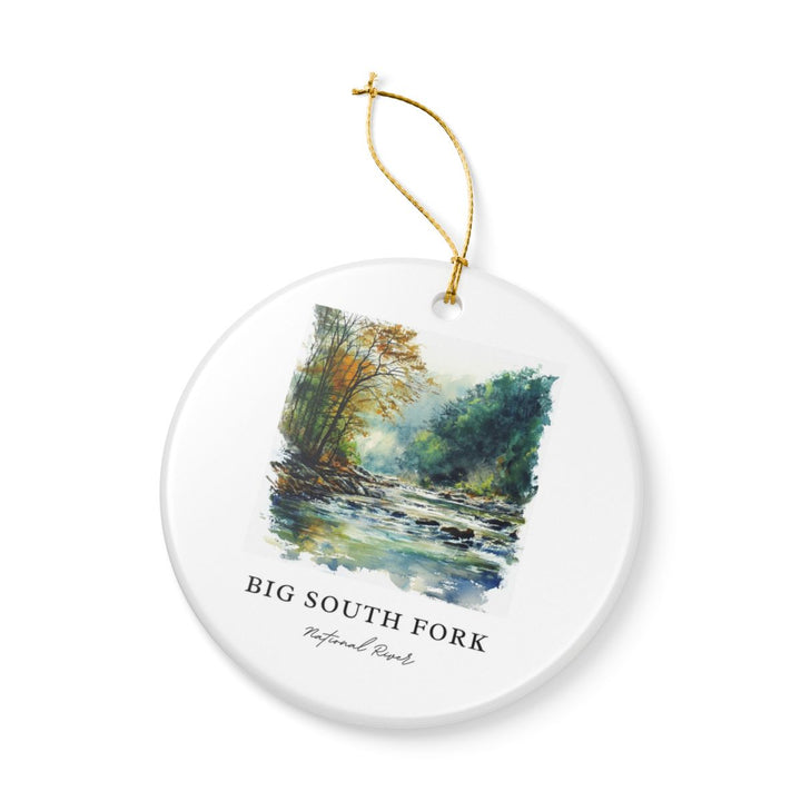 Big South Fork Ornament: Unique Big South Fork Souvenir, Big South Fork Xmas Decor, and Authentic Big South Fork Gift