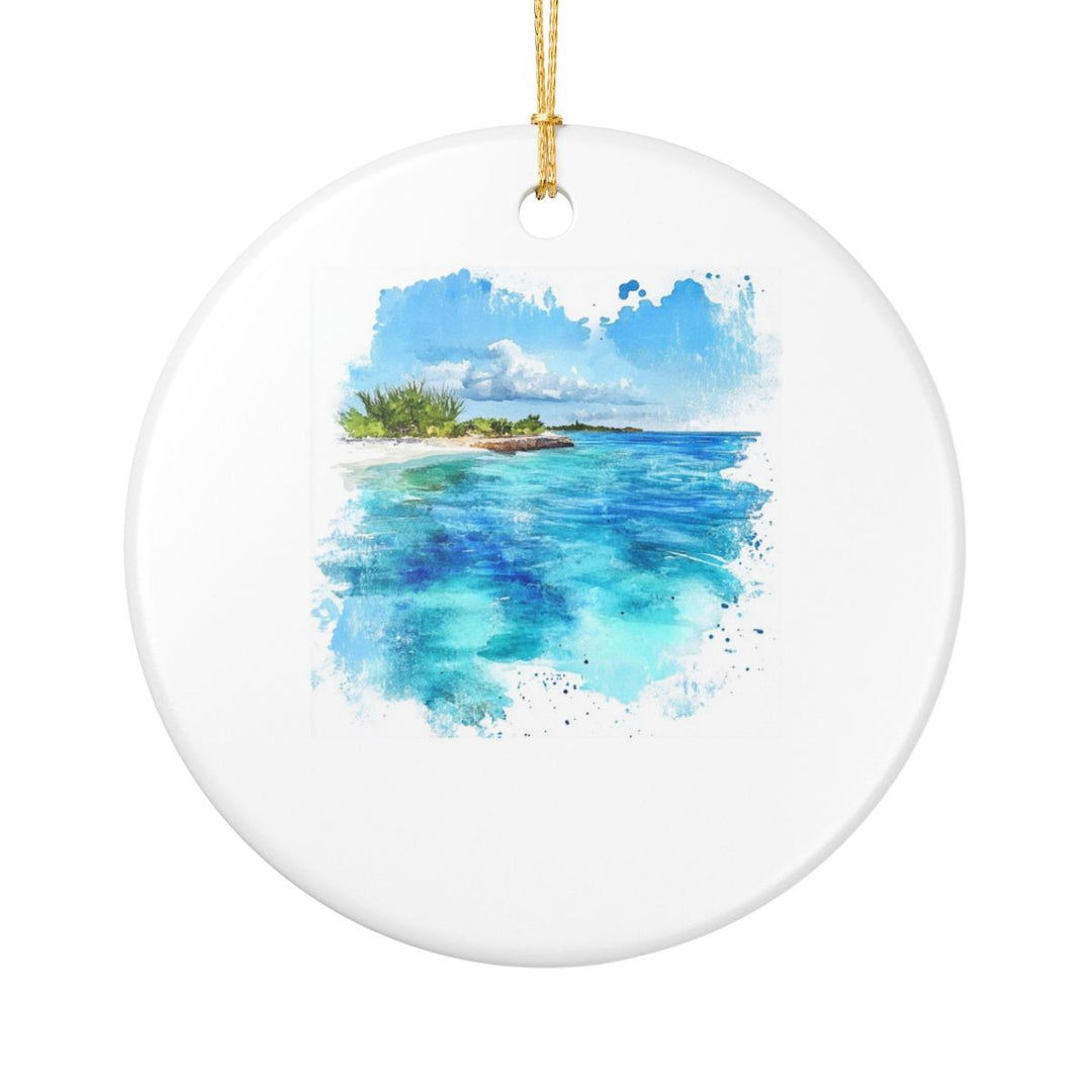 Bimini Islands Ornament: Unique Bimini Islands Souvenir, Bimini Islands Xmas Decor, and Authentic Bimini Islands Gift