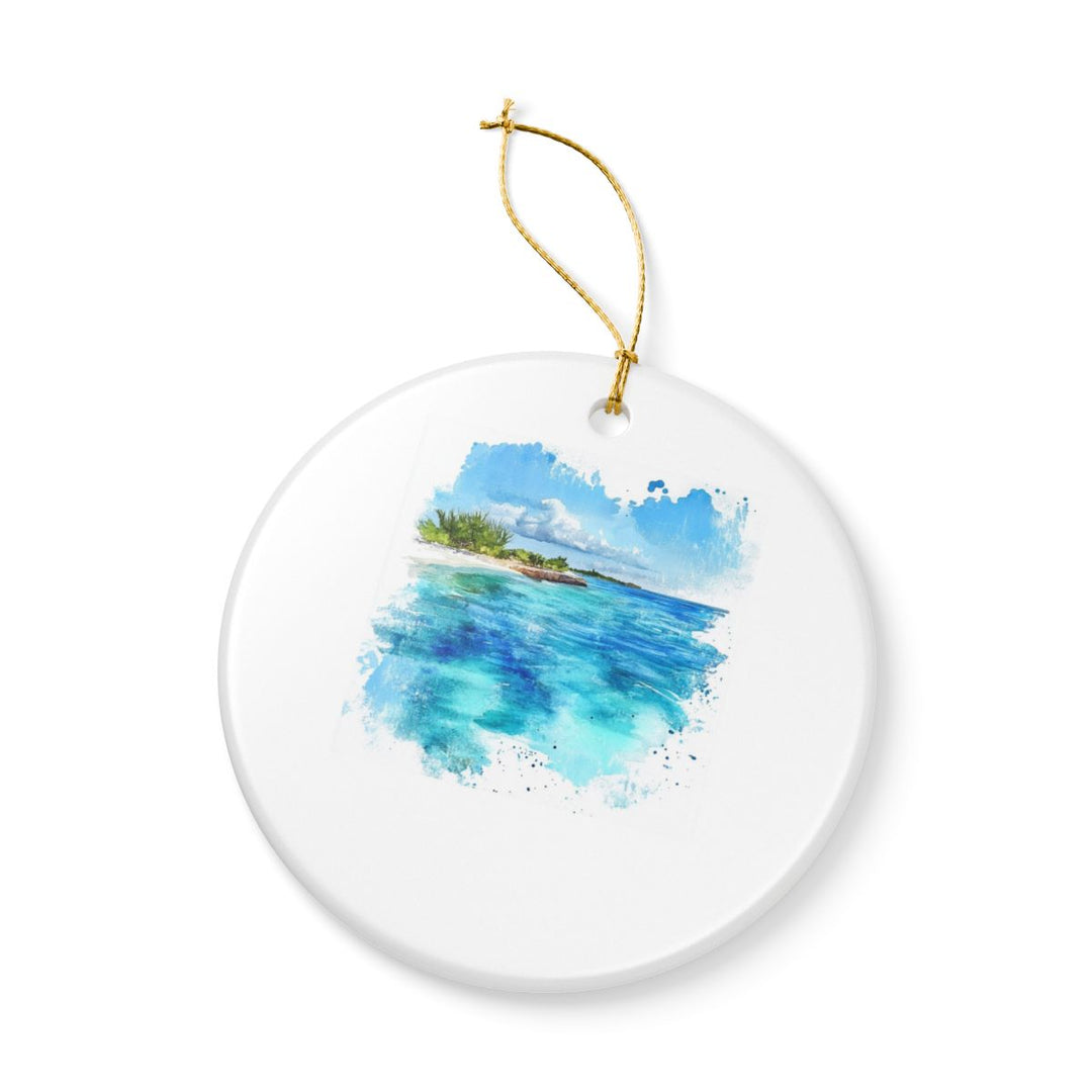 Bimini Islands Ornament: Unique Bimini Islands Souvenir, Bimini Islands Xmas Decor, and Authentic Bimini Islands Gift