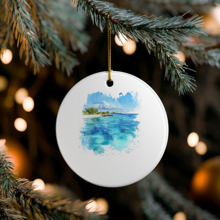Bimini Islands Ornament: Unique Bimini Islands Souvenir, Bimini Islands Xmas Decor, and Authentic Bimini Islands Gift