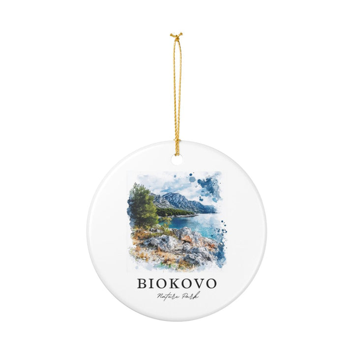 Biokovo National Park Croatia Ornament: Unique Biokovo National Park Souvenir, Biokovo National Park Croatia Xmas Decor, and Authentic Biokovo National Park Gift