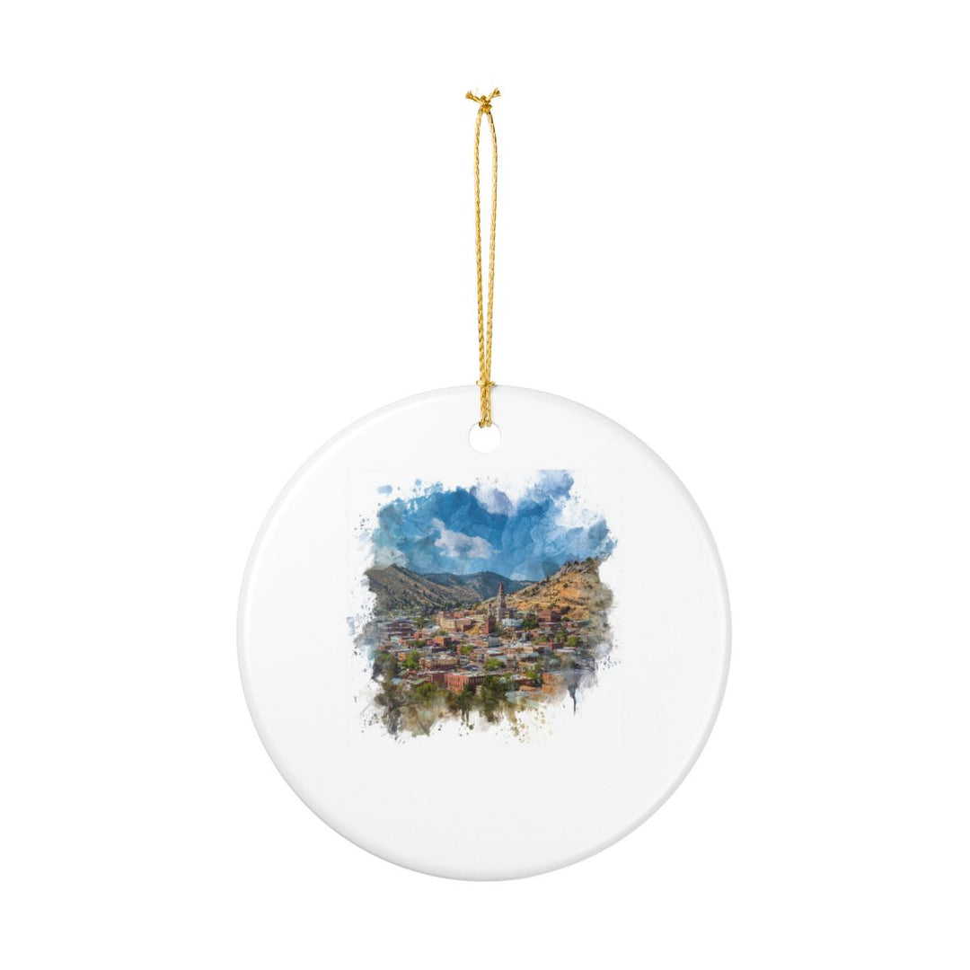 Bisbee Arizona Ornament: Unique Bisbee Souvenir, Bisbee Arizona Xmas Decor, and Authentic Bisbee Gift