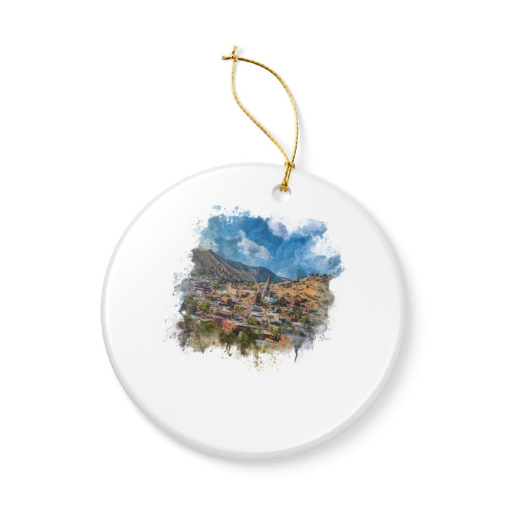 Bisbee Arizona Ornament: Unique Bisbee Souvenir, Bisbee Arizona Xmas Decor, and Authentic Bisbee Gift