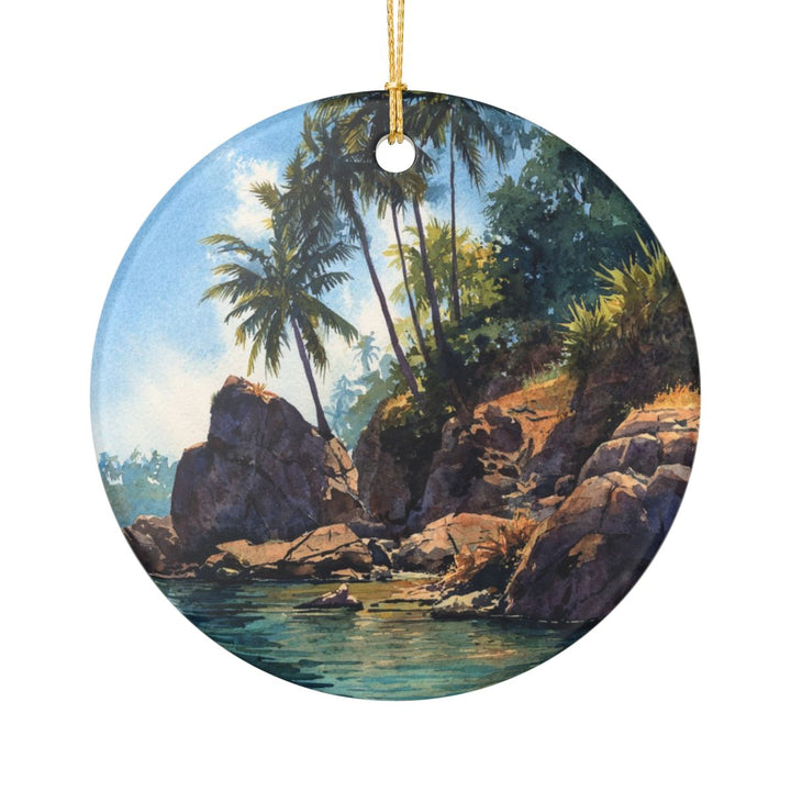 Bissagos Islands Guinea Bissau Ornament: Unique Bissagos Islands Guinea Bissau Souvenir, Bissagos Islands Guinea Bissau Xmas Decor, and Authentic Bissagos Islands Guinea Bissau Gift