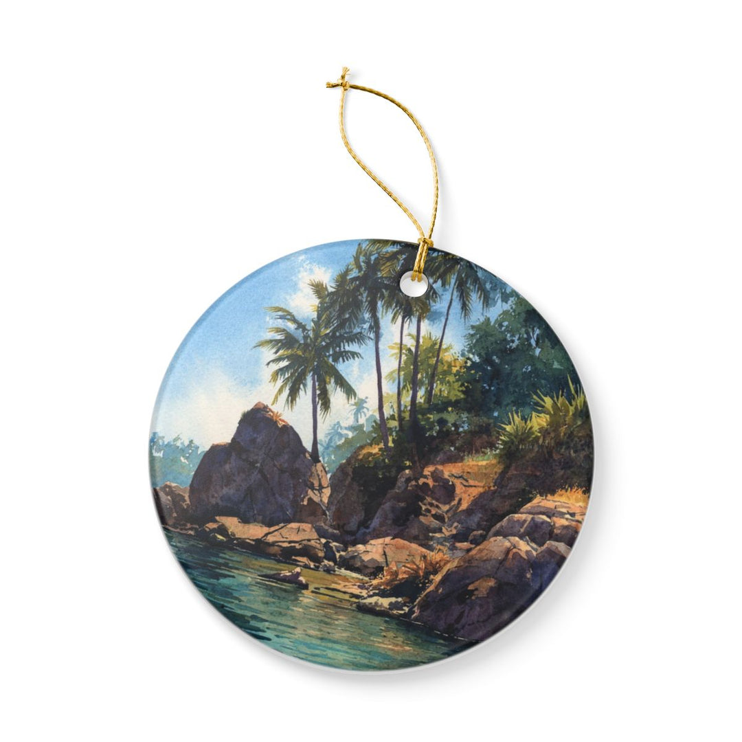 Bissagos Islands Guinea Bissau Ornament: Unique Bissagos Islands Guinea Bissau Souvenir, Bissagos Islands Guinea Bissau Xmas Decor, and Authentic Bissagos Islands Guinea Bissau Gift